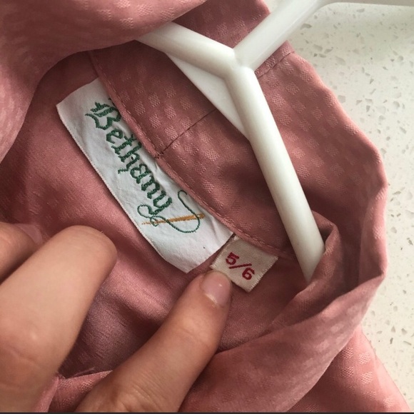 Pussycat Bow Blouse (Vintage - light pink) - Picture 4 of 7